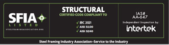 SFIA Code Compliance black graphic.